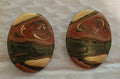 Vintage studded earrings