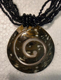 Spiral Shell Necklace and Bracelet
