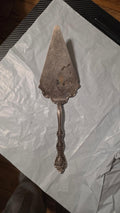 Silver plated cake knife