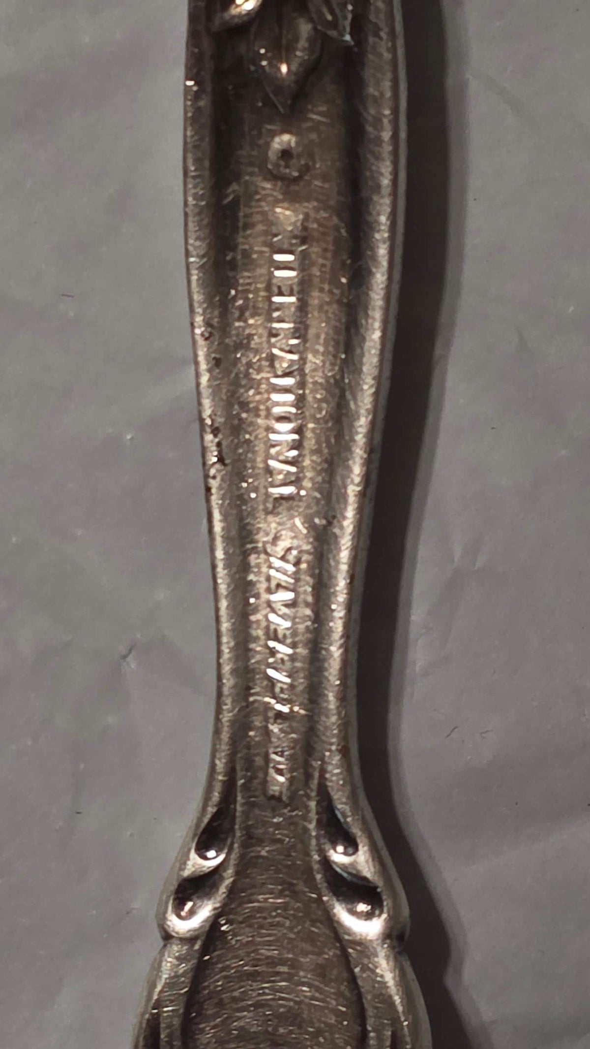 Silver plated cake knife