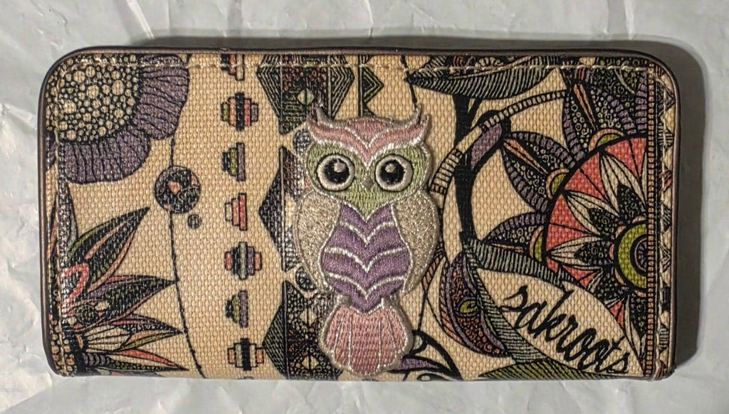 Ladies owl wallet
